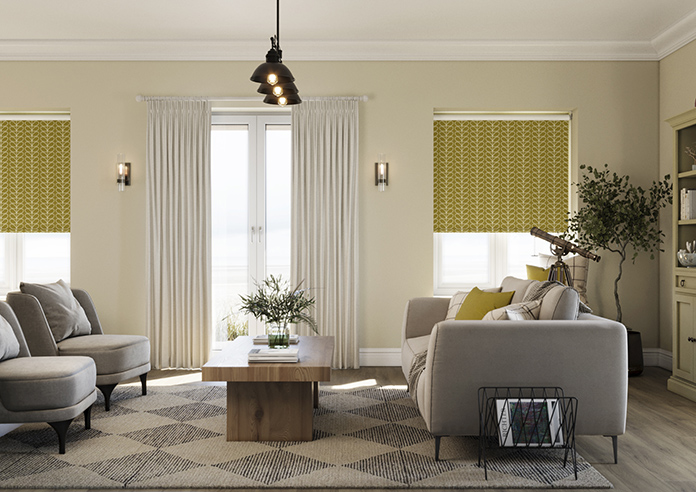 Orla Kiely Linear Stem, Seagrass - Roller Blind - Image 3